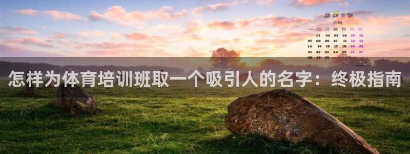 欧陆娱乐平台登录不上去怎么回事：怎样为体育培训班取一