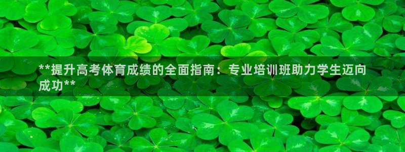 欧陆娱乐官方：**提升高考体育成绩的全面指南：专业培