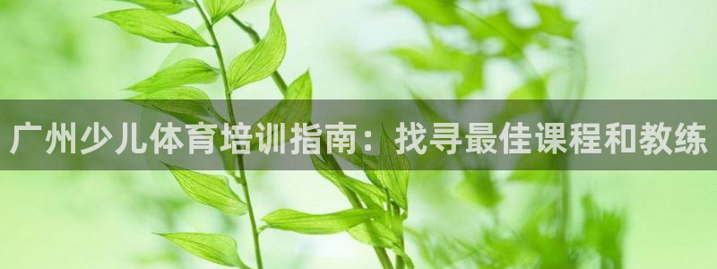 欧陆娱乐是正规平台吗安全吗可信吗：广州少儿体育培训指