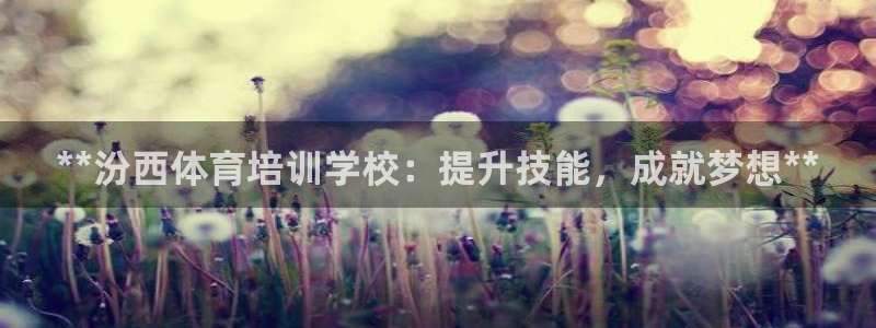 欧陆娱乐提现多久到账：**汾西体育培训学校：提升技能
