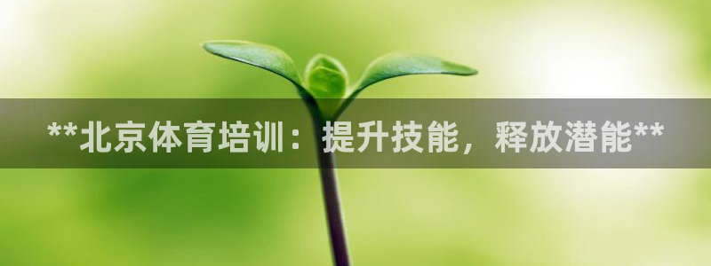 欧陆娱乐能赚钱吗：**北京体育培训：提升技能，释放潜能**