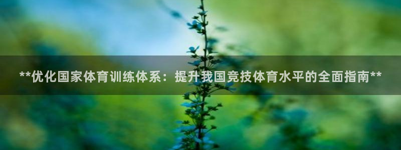欧陆娱乐总代：**优化国家体育训练体系：提升我国竞技