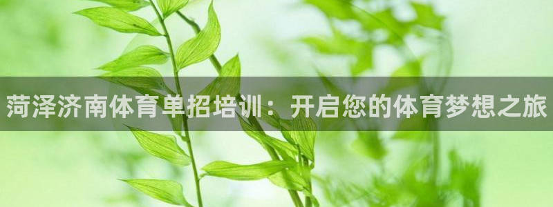 欧陆娱乐官网网址大全：菏泽济南体育单招培训：开启您的体育梦想